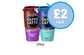 Caffe Latte Cappuccino, High Protein - Now Only £2 at Premier