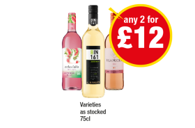 Echo Falls Watermelon & Kiwi, Hardy's Bin 161, Isla Negra - Any 2 for £12 at Premier