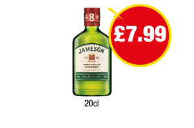 Jameson Whiskey - Now Only £7.99 at Premier