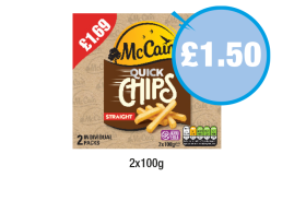 McCain Quick Chips Straight - Now Only £1.50 at Premier