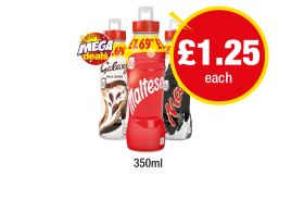 Milkshake Galaxy, Maltesers, Mars - Now Only £1.25 at Premier