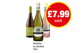 Mucho Mas White, Mud House Sauvignon Blanc, Rosé - Now Only £7.99 at Premier