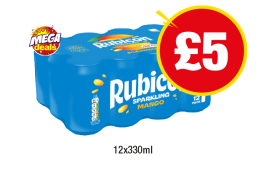 Rubicon Sparkling Mango - Now Only £5 at Premier