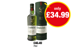 Glenfiddich Scotch Whisky - Now Only £34.99 at Premier