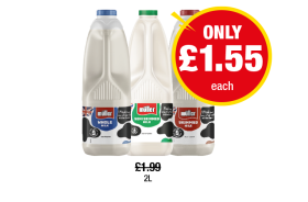 Müller Whole Milk, Semi-Skimmed, Skimmed - Now Only £1.55 each at Premier