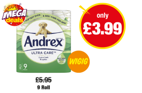 Andrex Ultra Care Toilet Tissue - Now only £3.99 at Premier