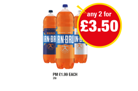 Irn Bru - Scotland Only - Any 2 for £3.50 at Premier