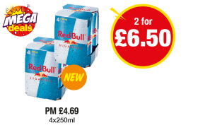 MEGA DEAL: Red Bull Sugar Free - 2 for £6.50 at Premier