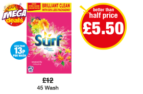 MEGA DEAL: Surf Tropical Lily - Was £12 - Now £5.50 at Premier