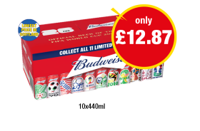 Budweiser - Scotland Only - Now Only £12.87 at Premier