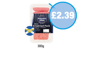Malcolm Allan Mini Breakfast Pack - Now Only £2.39 at Premier