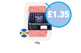 Malcolm Allan Breakfast Lorne - Now Only £1.35 at Premier